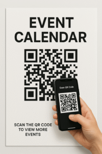 Calendar Event QR Code Generator