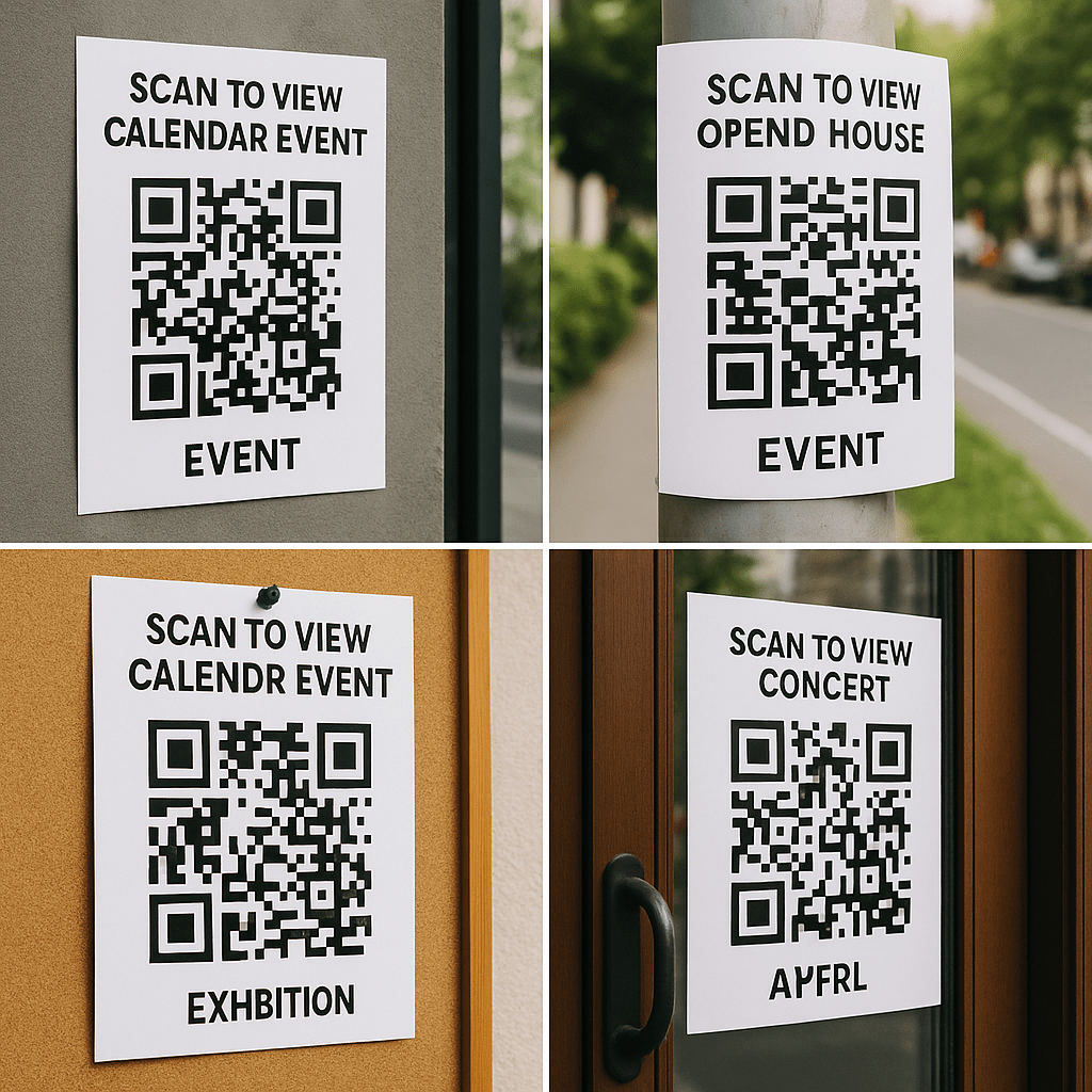 qr code calendar event