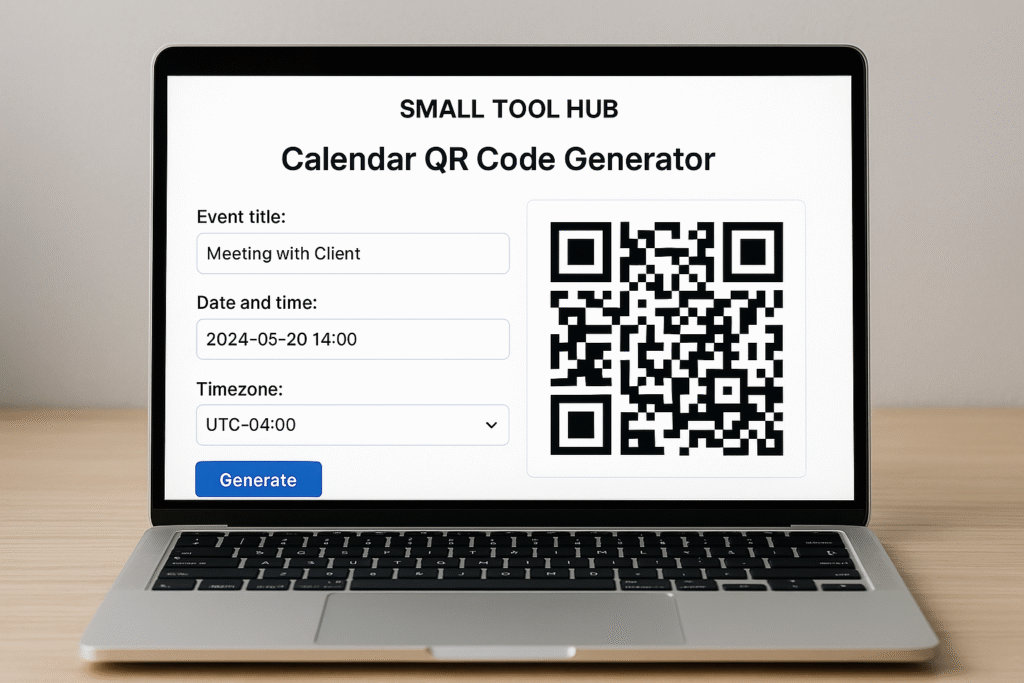qr code calendar