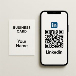linkedin qr code