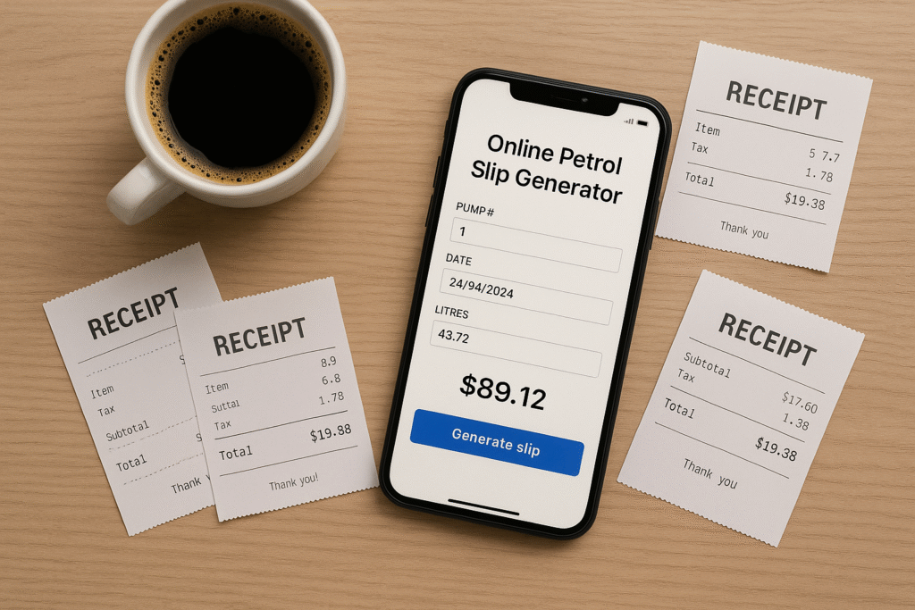 petrol slip generator free