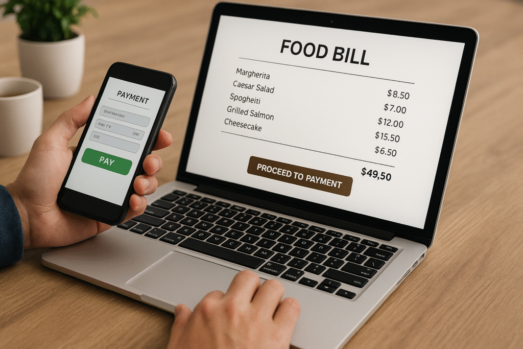 food bill format pdf