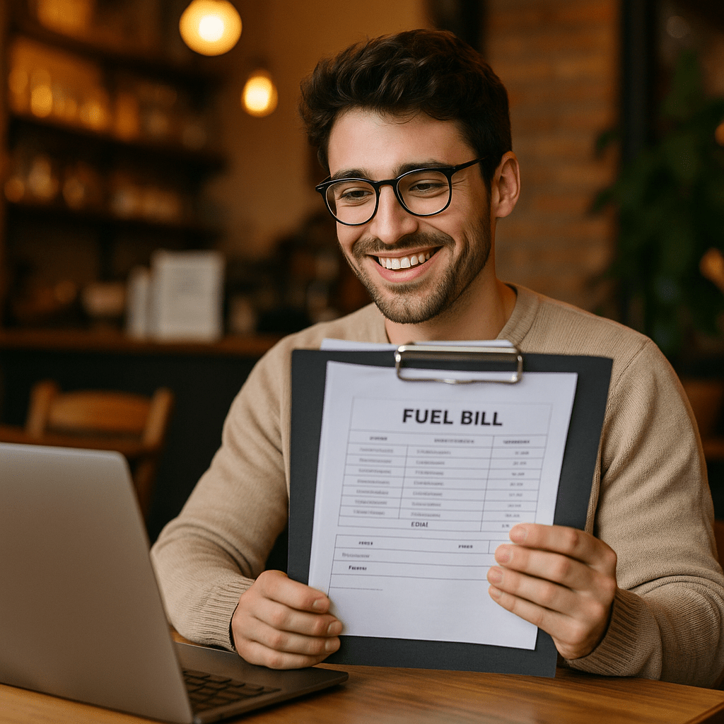 fuel bill format