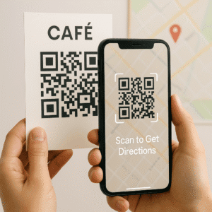 generate qr code for location