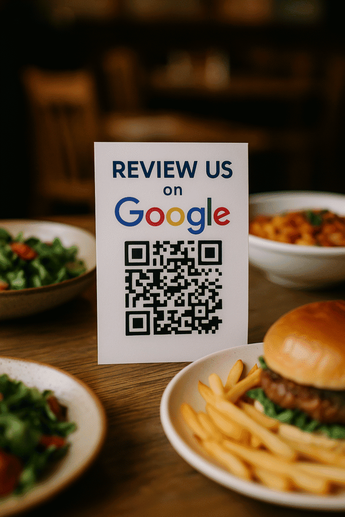 qr code google maps reviews