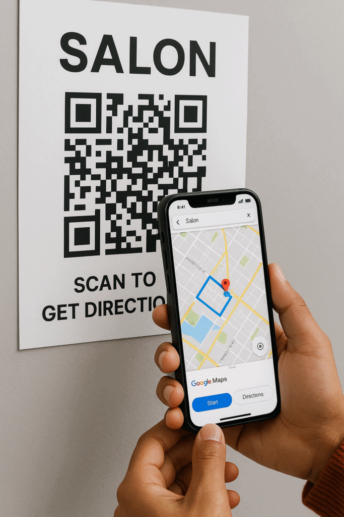 qr code google maps location