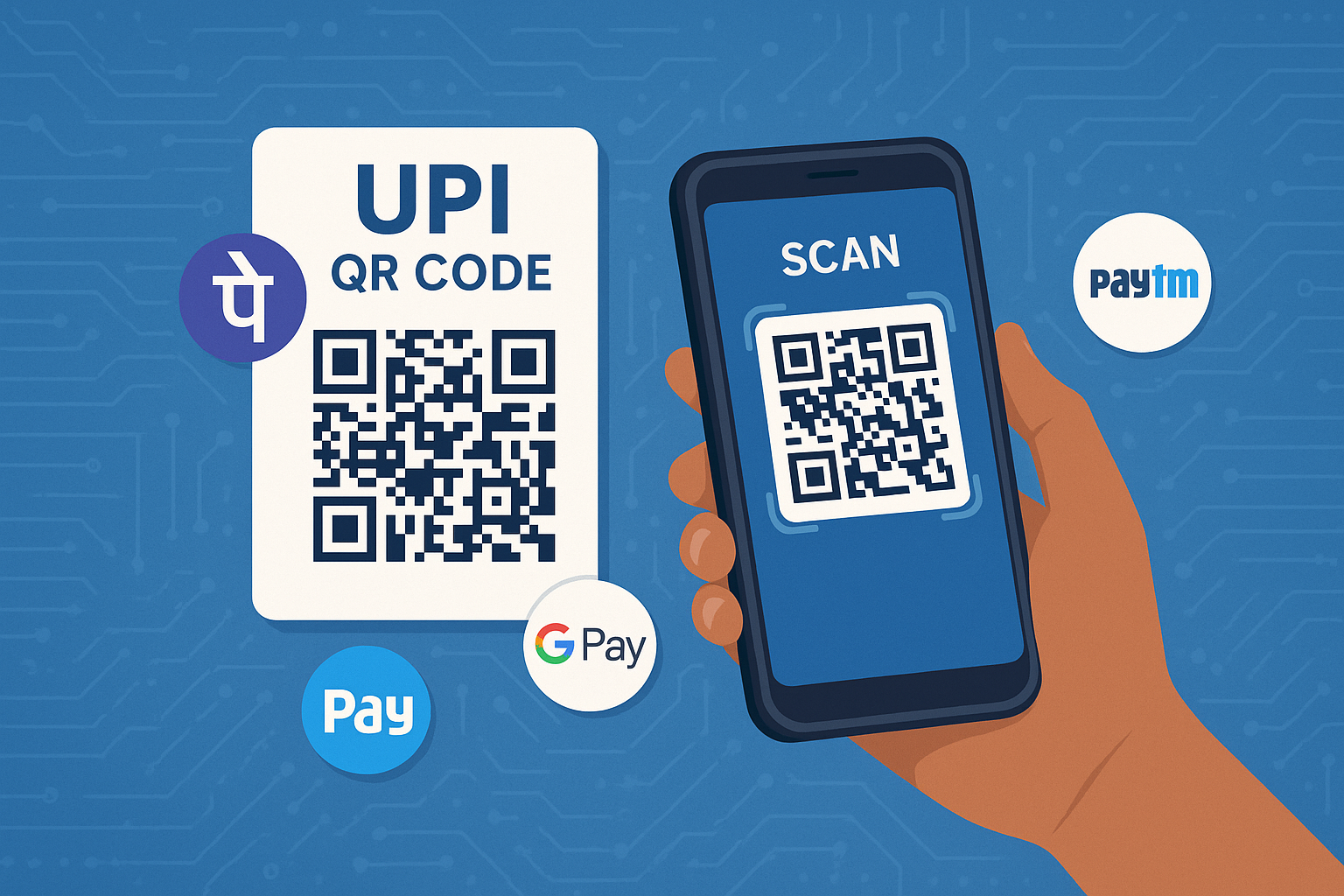 create upi qr code