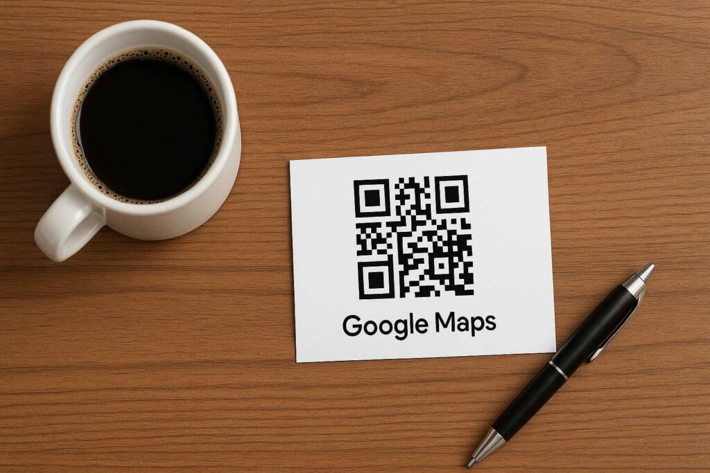 Google Maps QR Tool