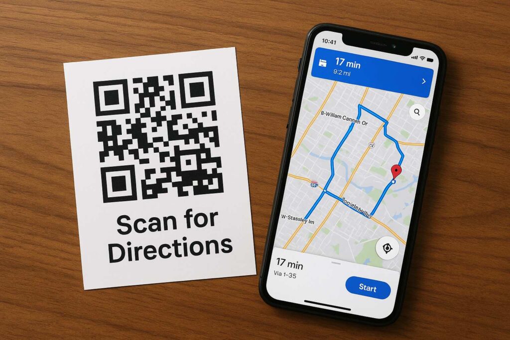qr code for directions