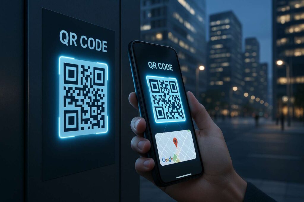QR Code for Maps