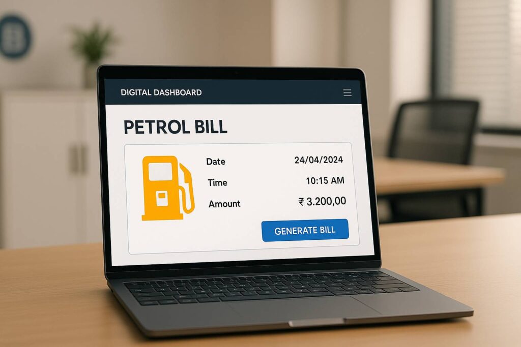online petrol bill generator