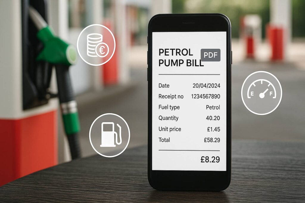 Petrol Pump Bill Generator