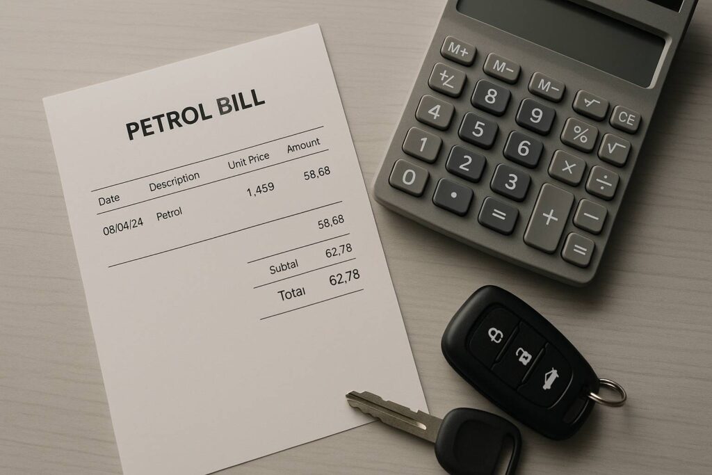 petrol bill generator without watermark