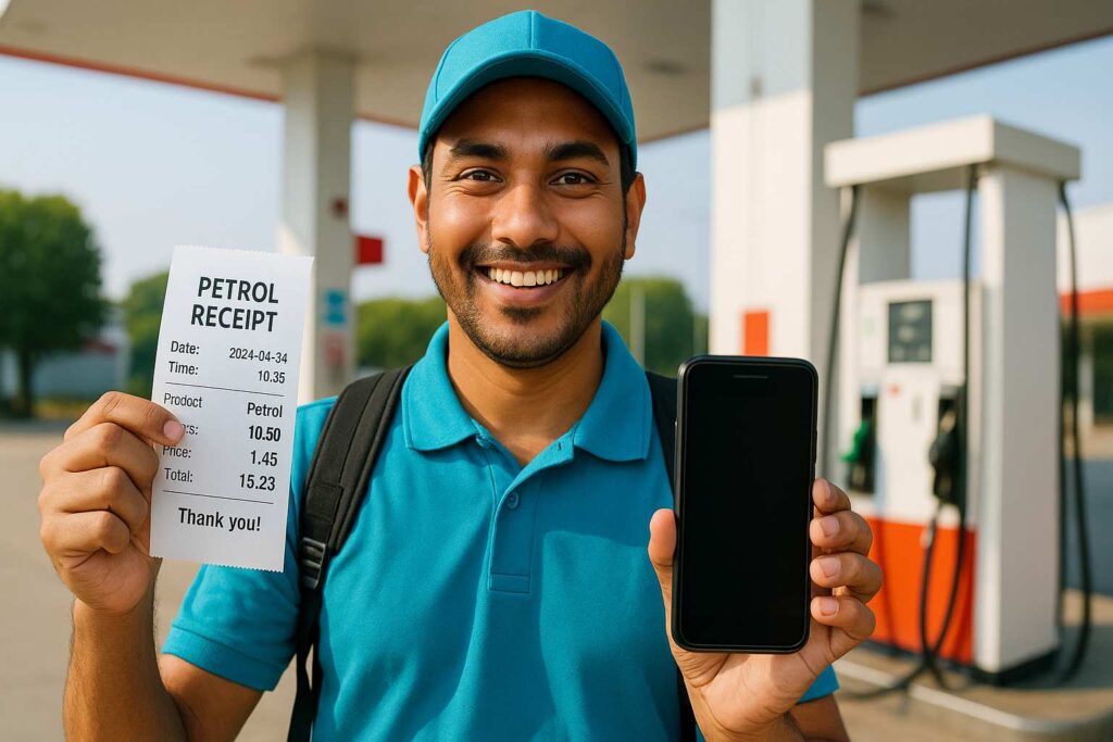 free gas receipt maker