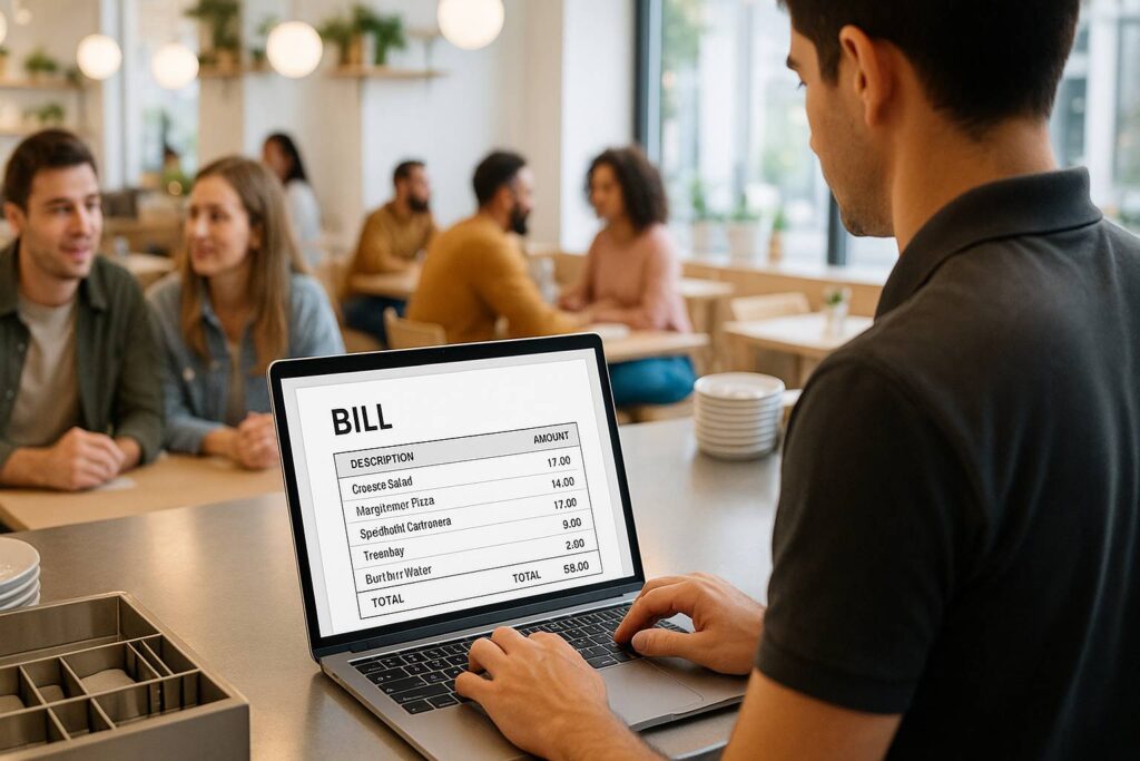 restaurant bill maker