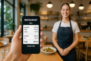 free restaurant bill generator