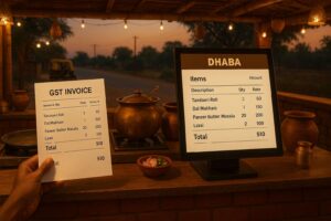 dhaba hotel food bill format
