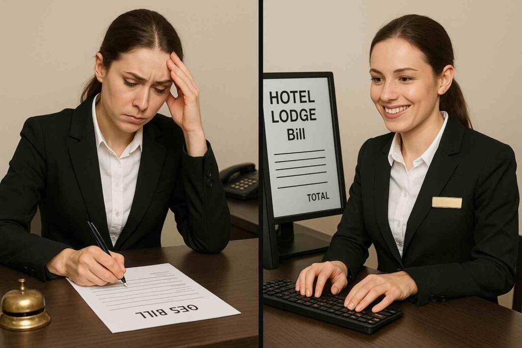 lodge bill format
