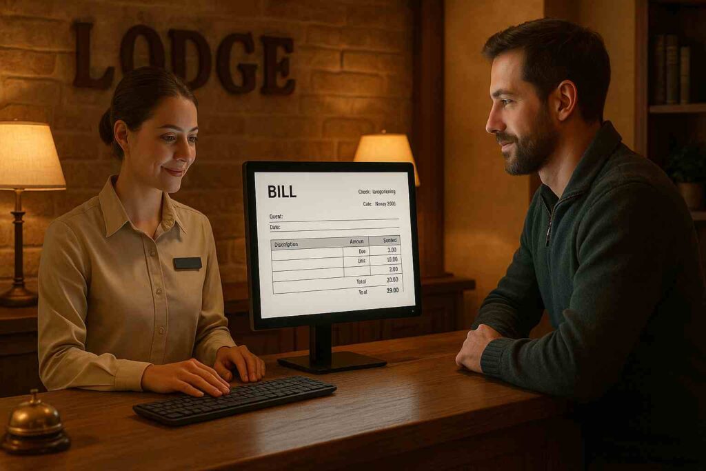 hotel bill template