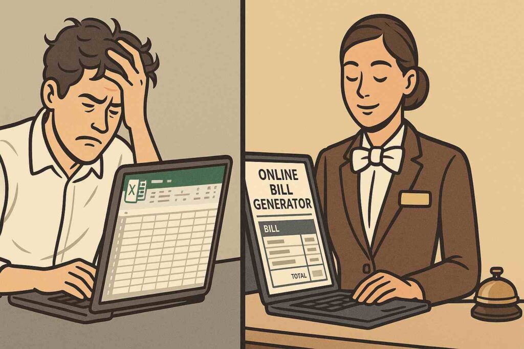 online hotel invoice generator