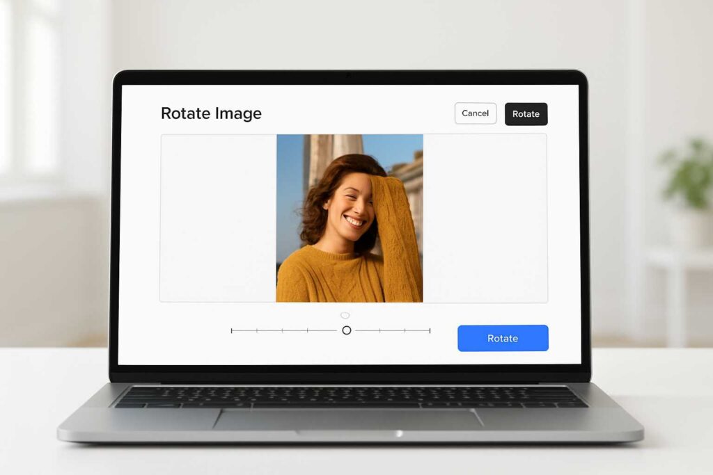 rotate photo online