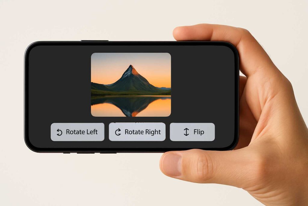 rotate photo online