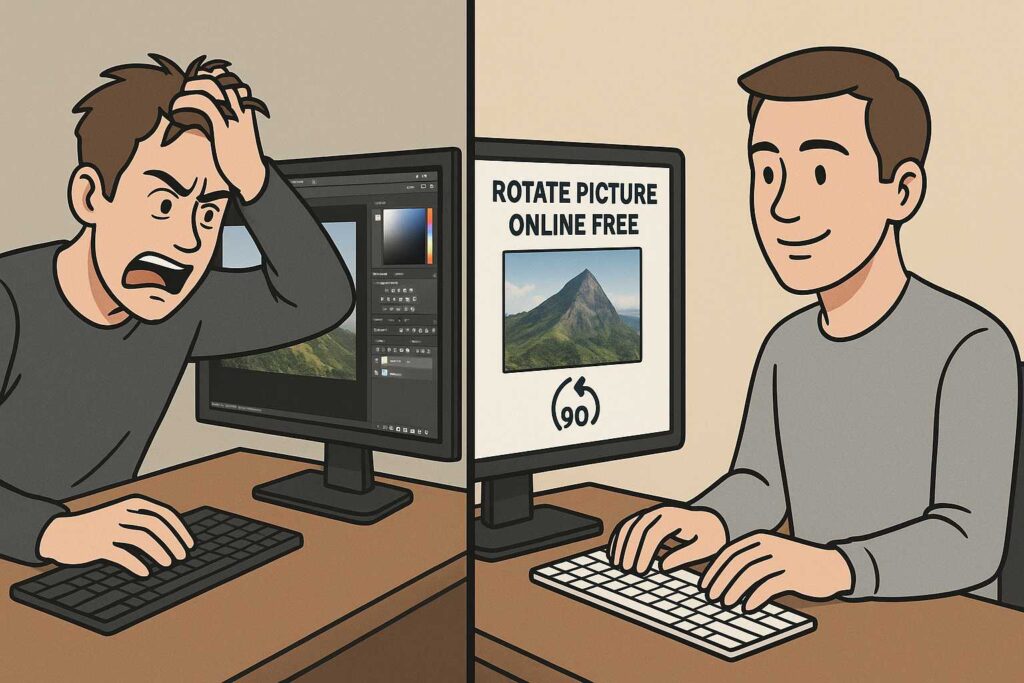 rotate picture online free