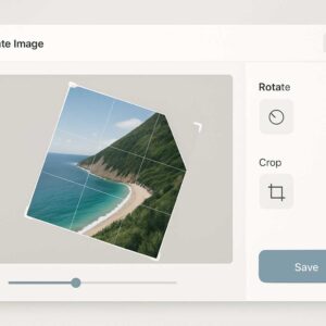 rotate image online editor