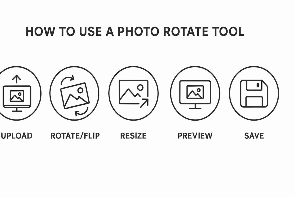 rotate photo tool