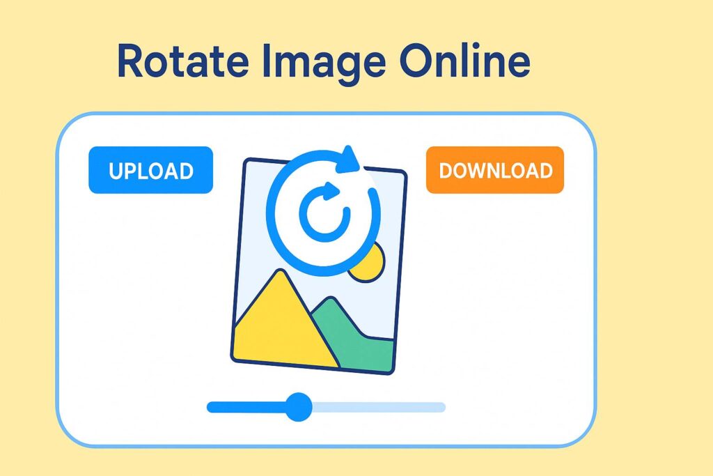 how to rotate image online