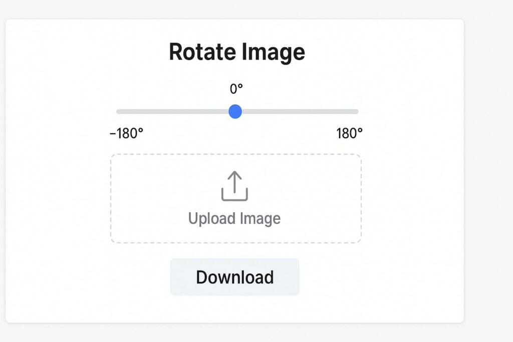 how to rotate image online