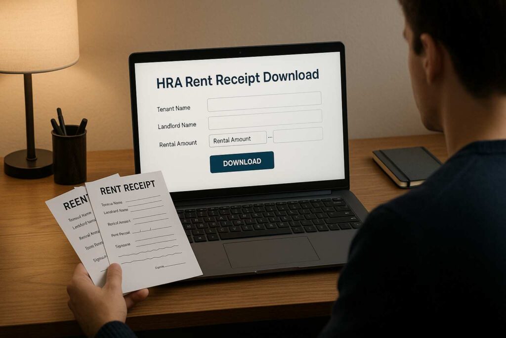 hra rent receipt download