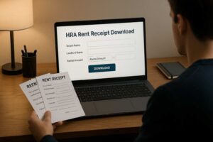 hra rent receipt download