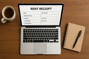online rent receipt without watermark