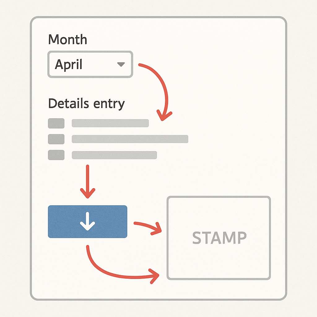 revenue stamp for rent receipt online