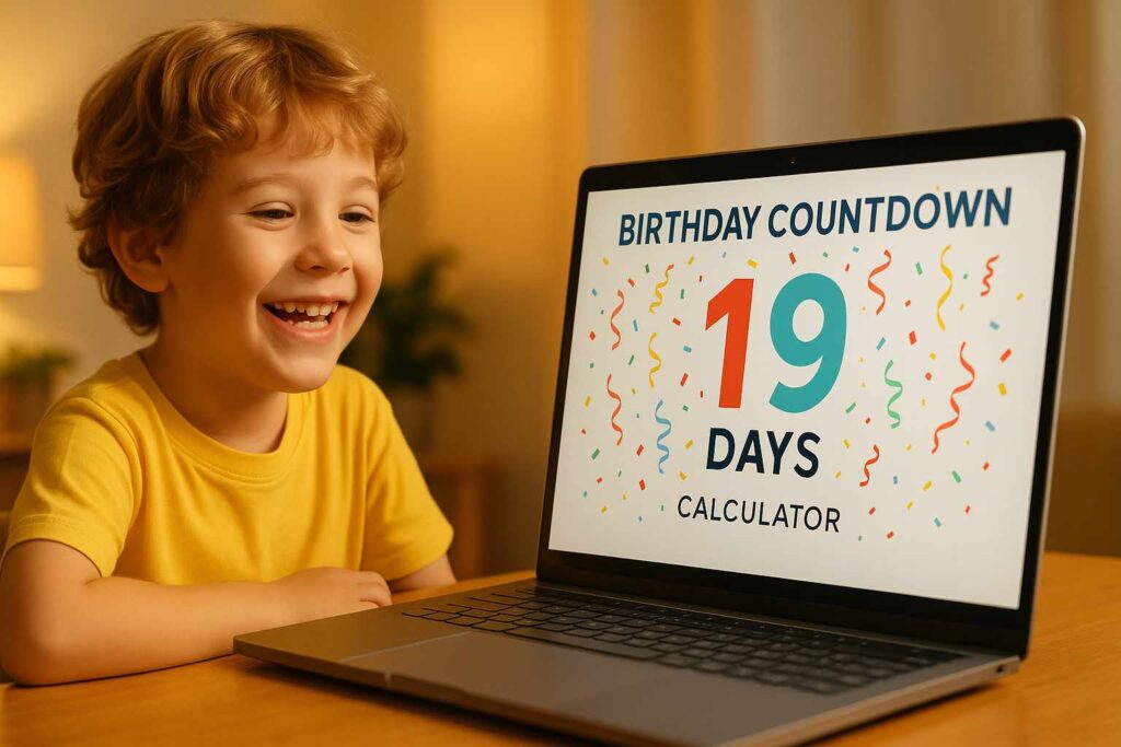 birthday countdown calculator