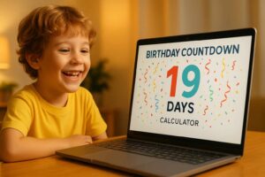 birthday countdown calculator