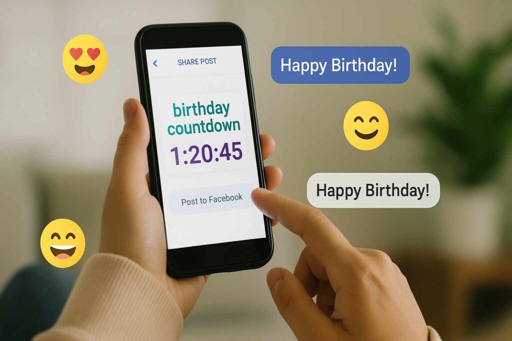 digital birthday countdown