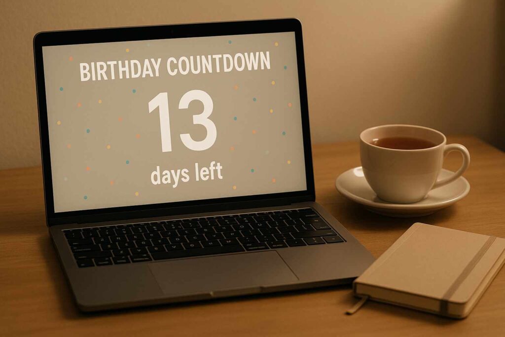 how many days till my birthday