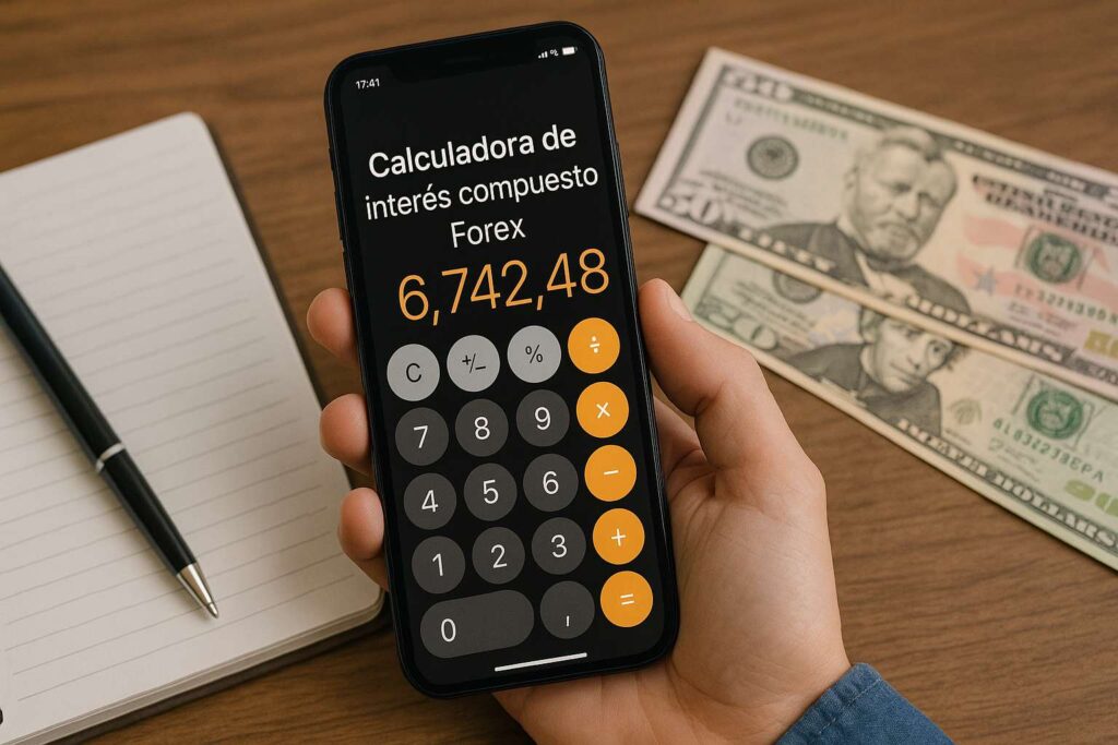 compounding calculator trading