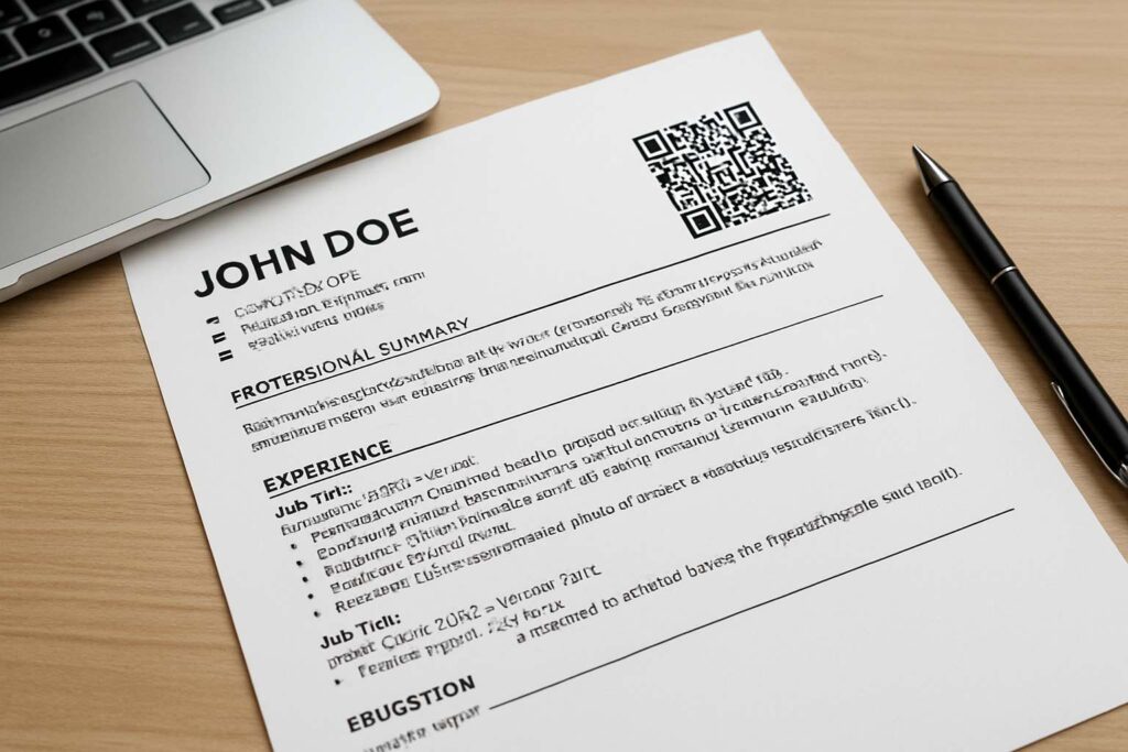 how to create a qr code for your linkedin profile