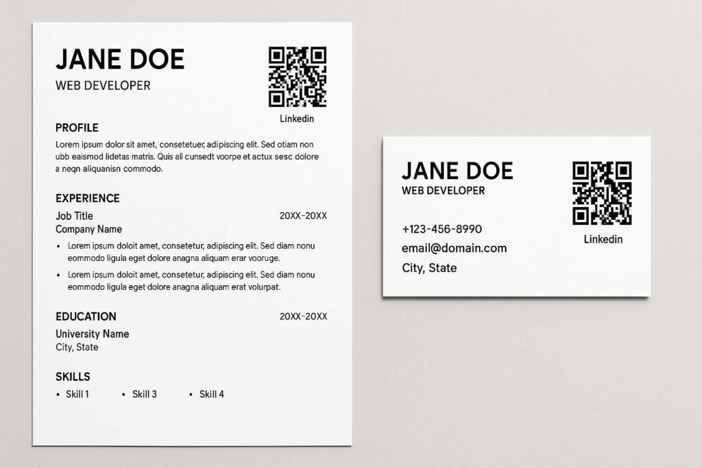 What is a LinkedIn QR Code