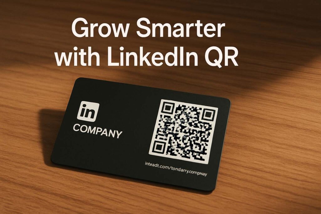 linkedin company page qr code