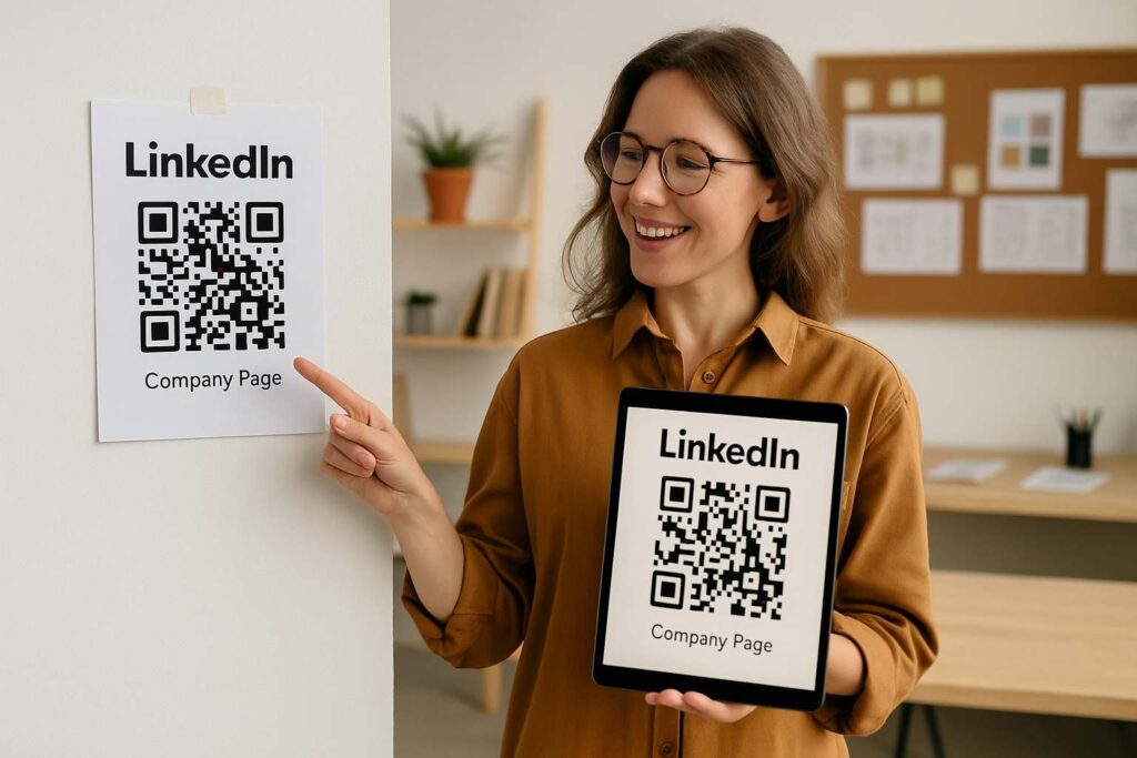 qr code for linked in
