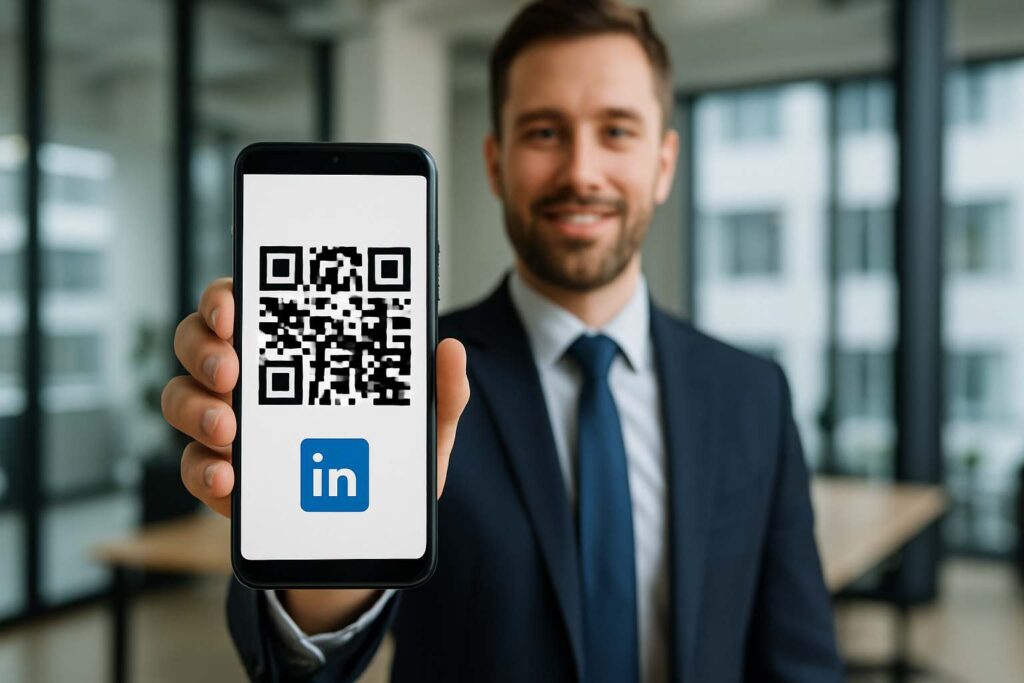 linkedin barcode