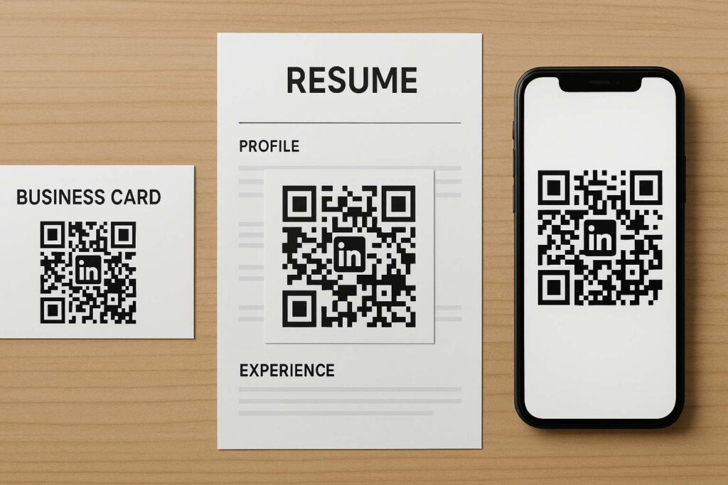 linkedin qr generator