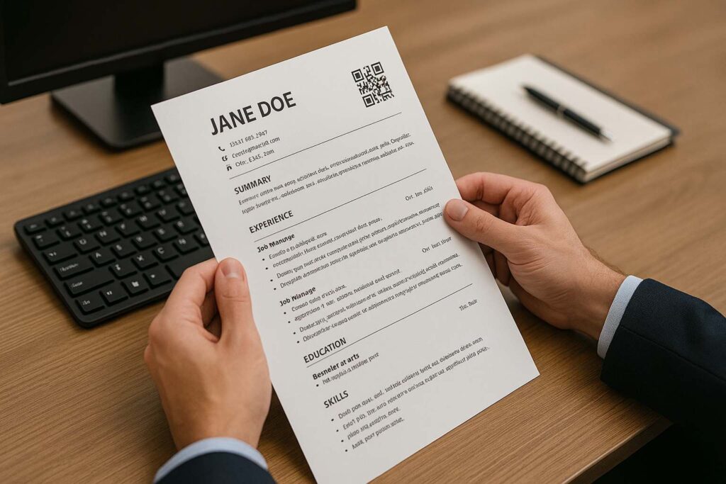 how to generate qr code on linkedin